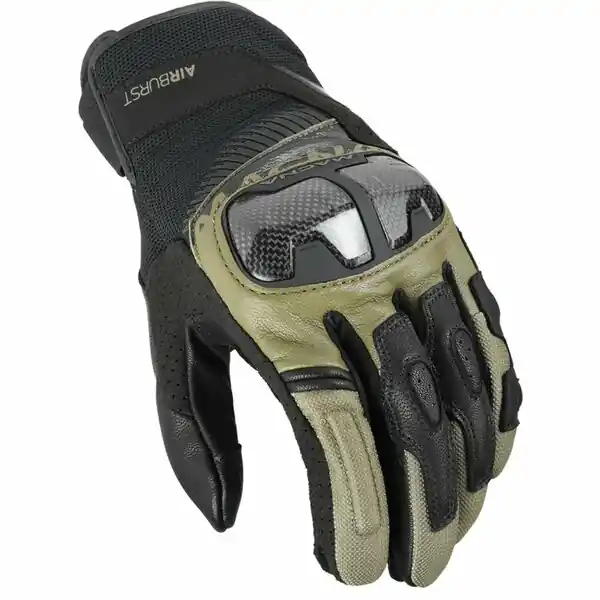 Manusi de piele vara MACNA TREKON XXL Verde/Negru Preferatul clienților