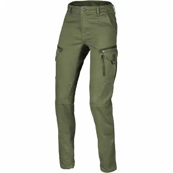 Preț mic Pantaloni moto dama tip casual MACNA TAKAR Verde S30