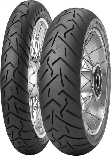 Ieftin Set anvelope 120/70R19 + 150/70R17 Pirelli Scorpion Trail II