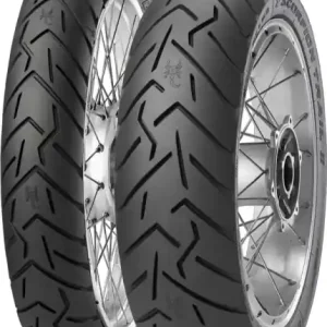 Set anvelope 110/80R19 + 140/80R17 Pirelli Scorpion Trail II Noutate