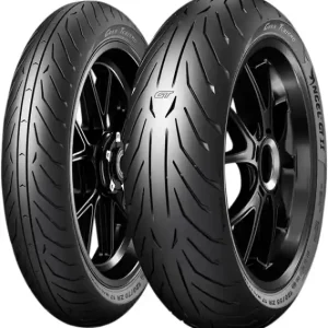 Set anvelope 120/70ZR17 + 180/55ZR17 Pirelli Angel GT II Plată securizată