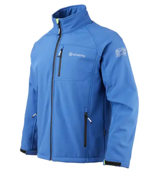 Ofertă de sezon MEN S NAVY BLUE SOFT SHELL JACKET