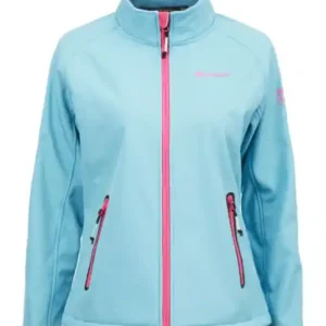 WOMAN’S SAXE BLUE SOFT SHELL JACKET Reducere de preț