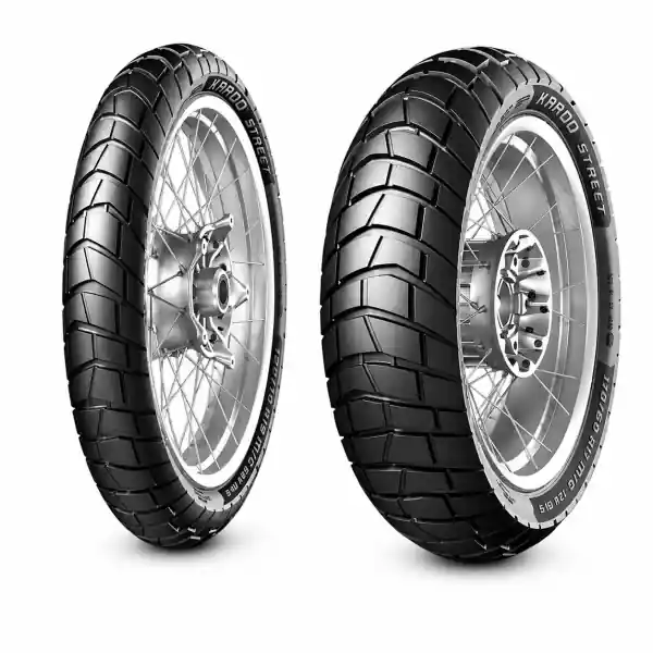 Set anvelope 120/70R19 + 170/60R17 Metzeler Karoo Street Ofertă limitată