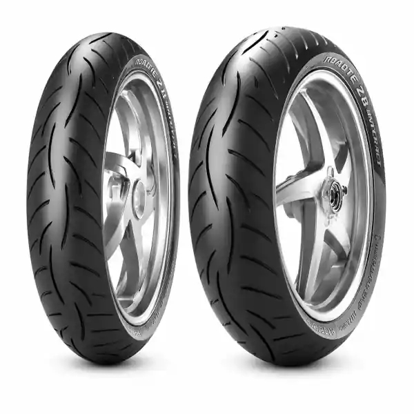 Reducere Set anvelope 120/70ZR17 + 190/50ZR17 Metzeler Roadtec Z8 Interact