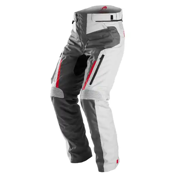 Preț promoțional Pantaloni Moto Furygan Killington Gri/Alb/Rosu L