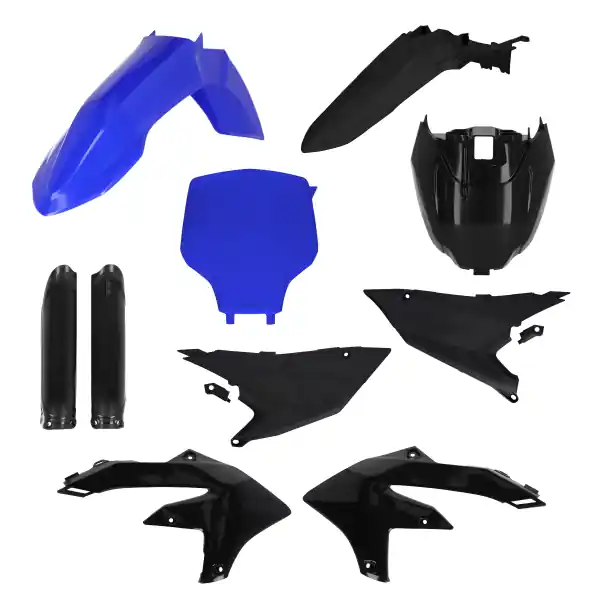 Kit Complet Plastice Acerbis Yamaha YZ 250F/YZ 450F/YZ 450FX ‘26-‘27 Negru/Albastru Expediere rapidă