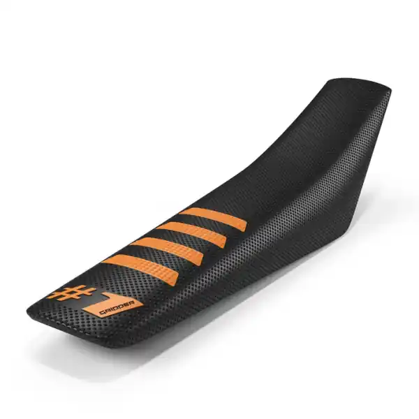 Cumpără online Husă Universală pentru Șa ONEGRIPPER RIBBED Negru/Portocaliu – Enduro & Motocross
