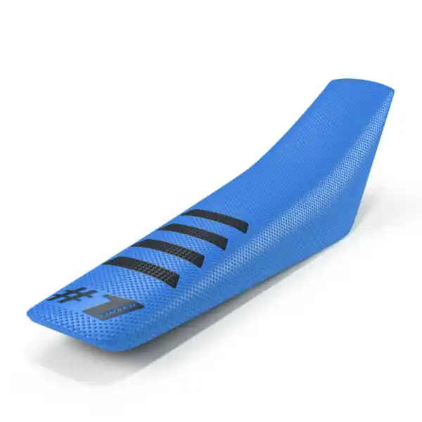 Husă Universală pentru Șa ONEGRIPPER RIBBED Albastru Deschis/Negru – Enduro & Motocross Cumpără online