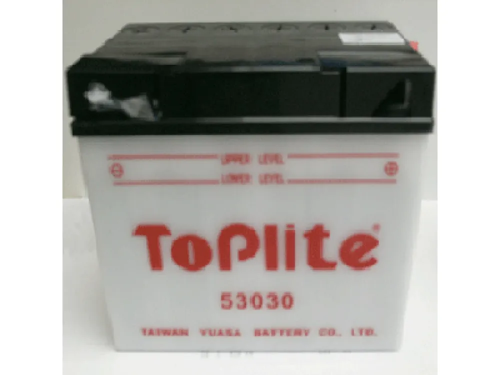 ACUMULATOR TOPLITE YUASA - BMW 53030 30AH (CU INTR. NU INCL. ACID) Reducere specială