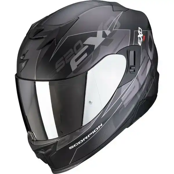 Calitate înaltă Casca Integrala Scorpion EXO 520 Air Cover Matte Black/Silver S