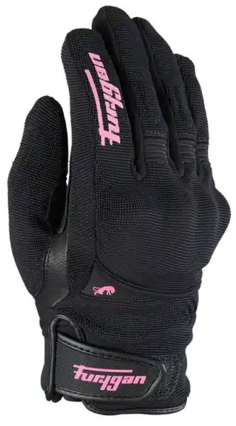 Calitate înaltă Manusi Dama Textile Furygan Jet All Season D3O Black/Pink XL