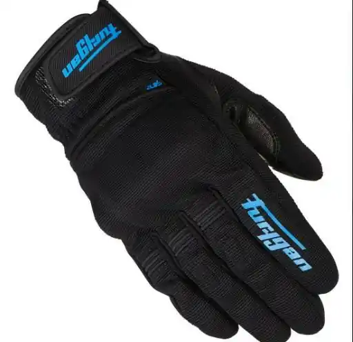 Manusi Dama Furygan Jet D3O Black/Turquoise XL Reducere de preț