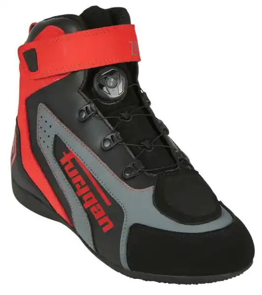 Livrare expres Ghete Furygan V4 Easy D3O Black/Red 39
