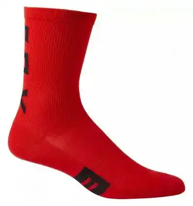 Sosete Fox 6" Flexair Merino Fluo Red L/XL Cel mai vândut