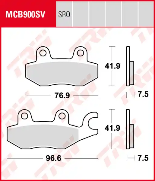 Placute frana fata TRW Sinterizate KAWASAKI 250 R NINJA / 400 NINJA ‘18-‘19/Z 400 ‘19- Cumpără acum