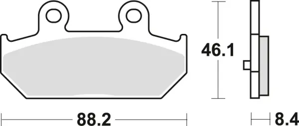 Placute frana spate TRW Sinterizate STREET SUZUKI AN 400 BURGMAN ‘07-‘15/AN 650 BURGMAN ‘04-‘16 Expediere rapidă