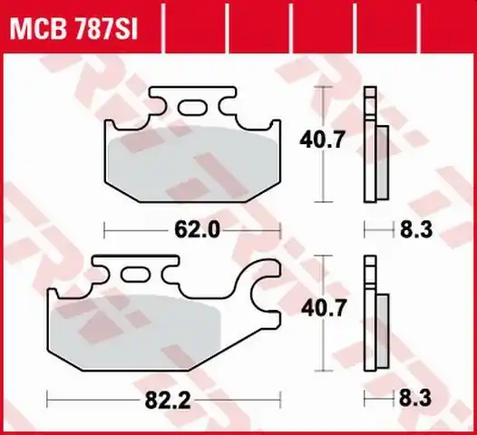 Placute frana fata TRW Sinterizate OFFROAD SUZUKI LTA / LTF 400 ‘08-/ LTA 450 ‘06-‘12/ LTA 500 ‘09-/LTA 700 ‘05-‘07/LTA 750 ‘08- Popular