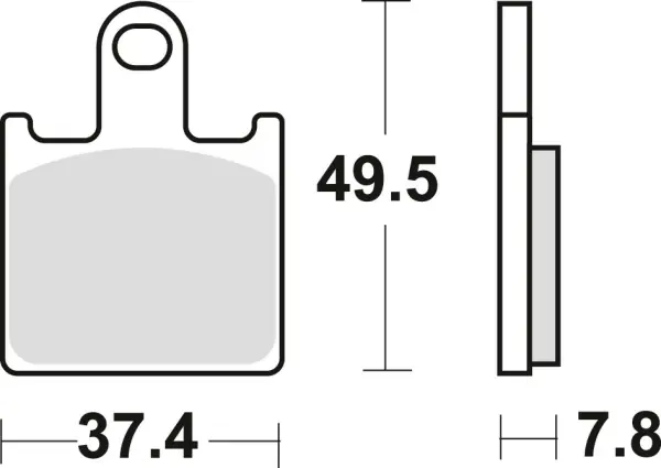 Placute frana fata TRW Sinterizate STREET KAWASAKI ZX6R 07-16/Z 750 ‘11-‘14 Ofertă limitată