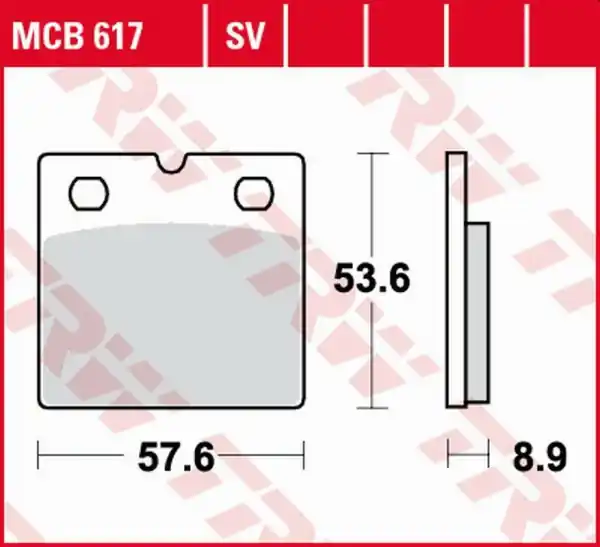 Placute frana fata TRW Sinterizate STREET BMW R65 ‘89 -‘93/ K75 S / RT ‘89 -‘96/ R80 / RT ‘89 -‘95/K100 / RT / RS / LT ‘88 -‘96 Cumpărături sigure