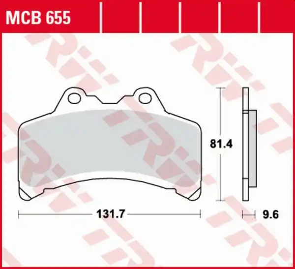 Ofertă specială Placute frana fata TRW Organice YAMAHA GTS 1000 ‘93 -‘99