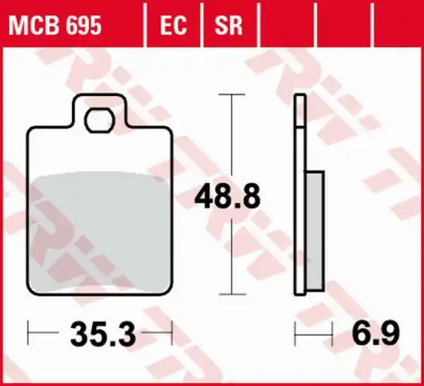 Bestseller Placute frana spate TRW Organice CPI GTR 50/200 ‘03 -/GTR 125 ‘03 -‘14/GILERA STALKER 125 ‘97 -‘06/PIAGGIO FLY 100 ‘06 -/ PEUGEOT SPEEDFIGHT 50 ‘96 -‘09/TWEET 125 ‘13 -/SYM SYMPHONY 125 ‘10 -