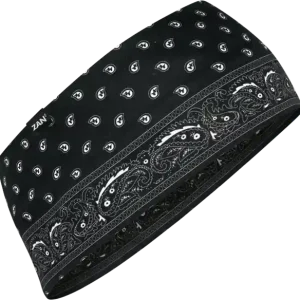 Bentita Zan Headgear SportFlex Black Paisley Ieftin