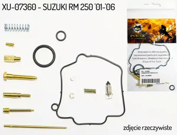 KIT REPARARE CARBURATOR PSIHIC SUZUKI RM 250 ‘01-‘06 (26-1174) (PENTRU 1 CARBURATOR) Ultima șansă