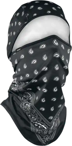 Cagula Zan Headgear SportFlex Convertible Black Paisley Preferatul clienților