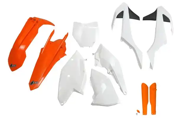 Vezi acum Set complet de piese de schimb din plastic pentru caroserie – negru, portocaliu, alb