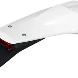 Aripă spate Enduro, negru, alb Plată securizată