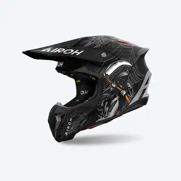 Casca Enduro Airoh Twist 3 Arcade Matt Plată securizată
