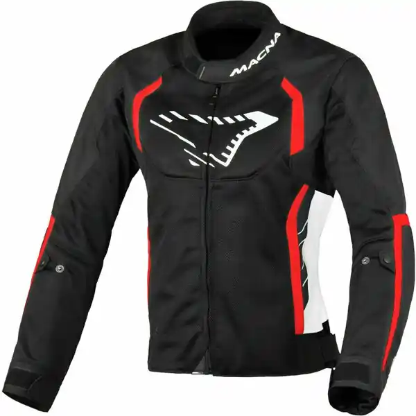Vezi acum Geaca de vara textil dama MACNA GRISCA XS Negru/Rosu
