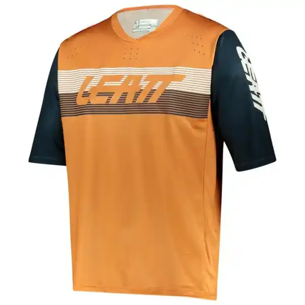Tricou MTB Leatt Enduro 3.0 Rosu / Negru S Reducere extra
