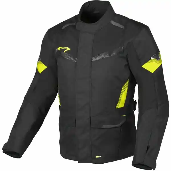 Vezi acum Geaca textil impermeabila MACNA VAULTURE L Negru/Galben fluo