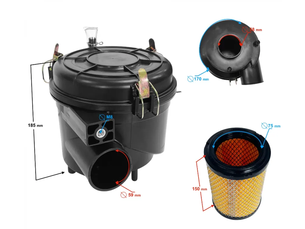 (WHOLESALE) HISUN Guardian 550L Air Filter (P207005171000000) Vezi acum