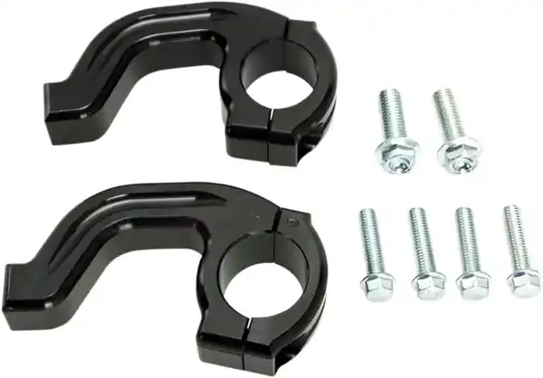 MOOSE RACING Clema de fixare interioară pentru protecția de mână Contour, negru Ofertă specială