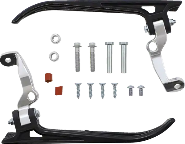 MOOSE RACING Kit pentru motociclete – Suport pentru protecții de mână, negru Ieftin