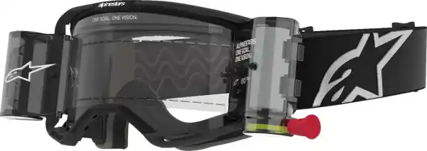 Ofertă specială Ochelari cu Roll-Off Alpinestars Vision 8 Corp Clear/Black