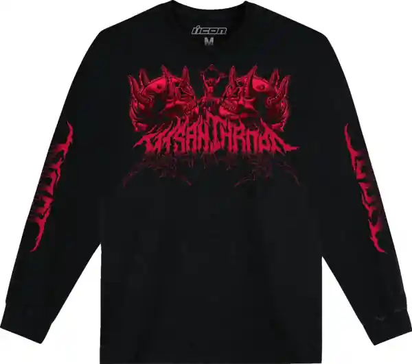 Disponibil imediat ICON Misanthrope Long-sleeve T-shirt Black S