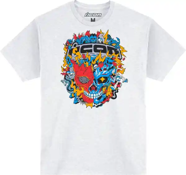 ICON Redoodle T-shirt White M Plată securizată