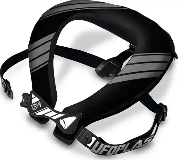 Preț promoțional Bulldog pentru copii – susținere sporită pentru gât – negru – MĂRIME UNICĂ