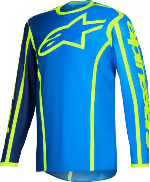 Tricou Alpinestars Fluid Apex Blue S Chilipir