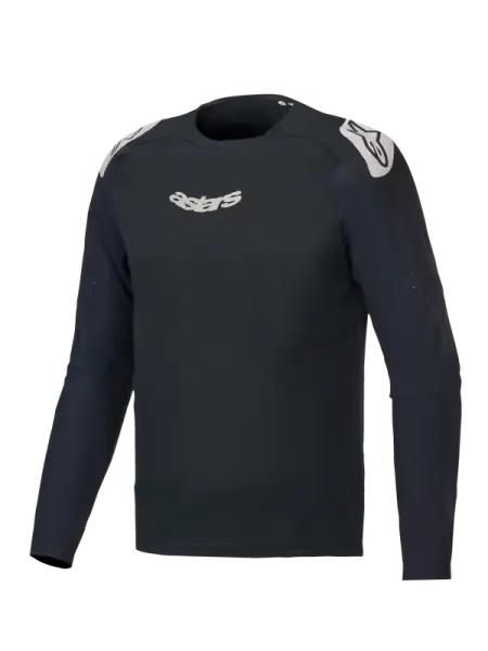 Noutate Tricou cu mâneci lungi A-aria Polartec Elite, negru, mărimea L