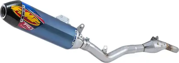 Expediere rapidă Exhaust Factory 4.1 Rct Ti-an Carb Cap Anodized Blue