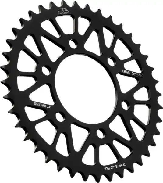 Reducere specială Racelite Aluminum Rear Sprocket Black