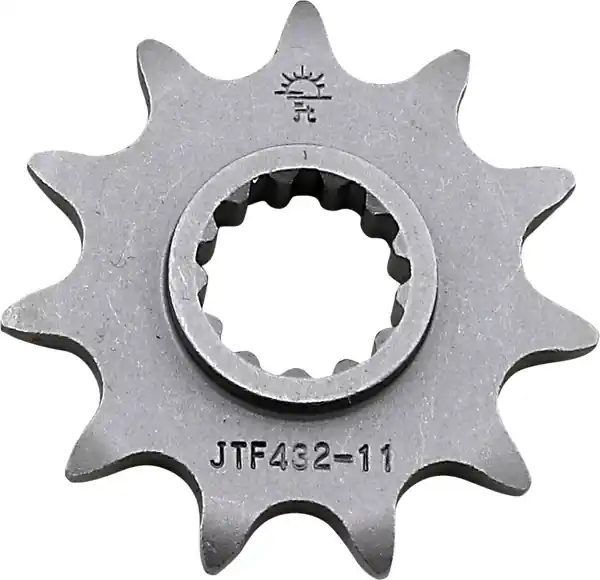 Doar azi Jtf432.11 Front Replacement Sprocket 11 Teeth 520 Pitch Natural Steel