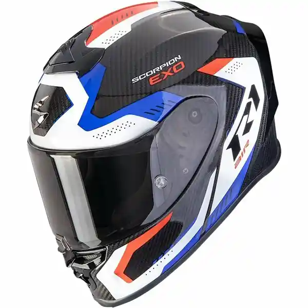 Ultima șansă Casca integrala sport SCORPION EXO-R1 EVO CARBON AIR PROPEL M Negru/Alb/Rosu