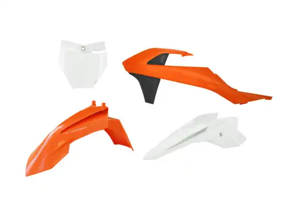 Ofertă de sezon Kit Plastice RACETECH KTM 50SX 16-23/SX-E 20-24 (4 buc)