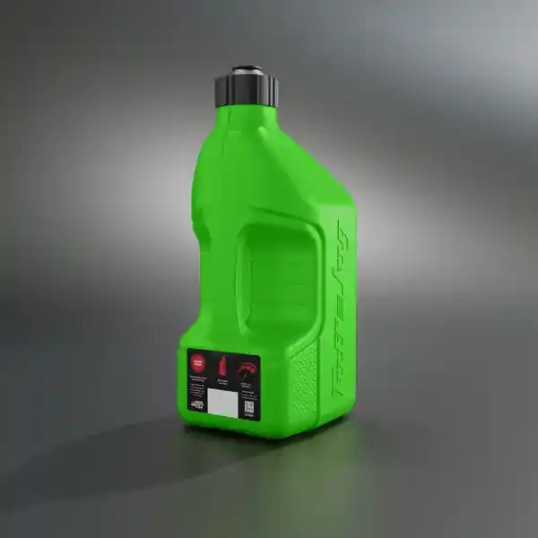 Cel mai vândut Canistrǎ Tuff Jug cu Gradație și cap Ripper, Capacitate 10 Litri, Culoare Verde